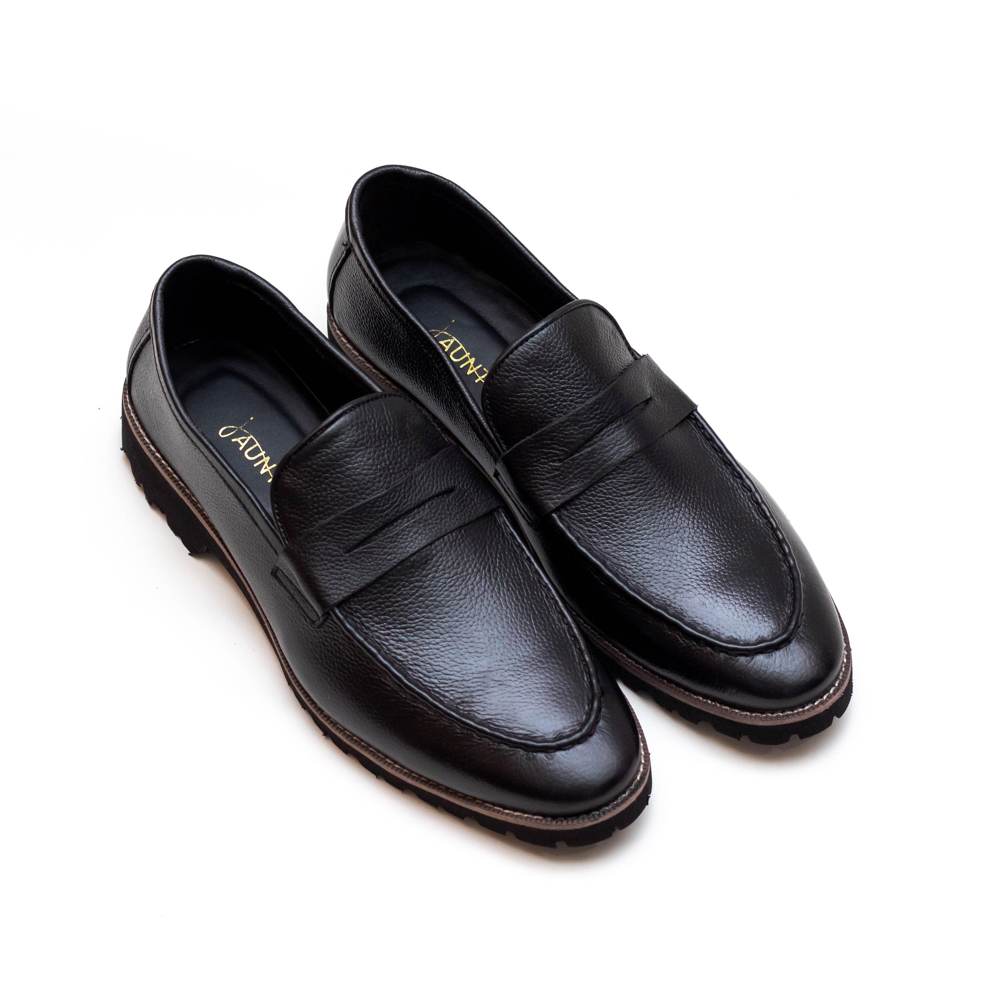 Leather Classic Loafers - Black